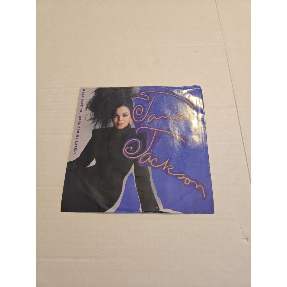 Janet Jackson What Have You Done For Me Lately 45 RPM Vinyl Record